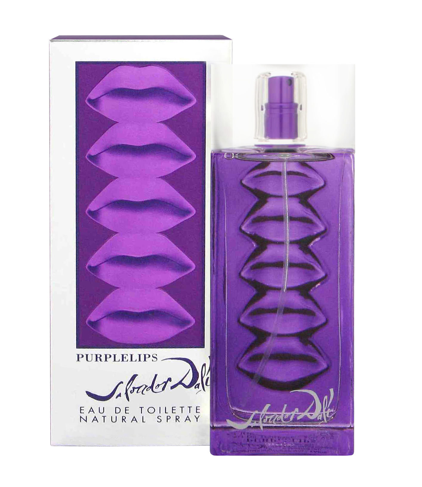 Salvador Dali Purple Lips 50ml Kvepalai Moterims EDT (Pažeista pakuotė)