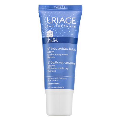 Uriage Dětsk&yacute; kr&eacute;m na &scaron;upinky ve vlasech B&eacute;b&eacute; (1st Cradle Cap Care) 40 ml 40ml atstatomoji plaukų priežiūros priemonė