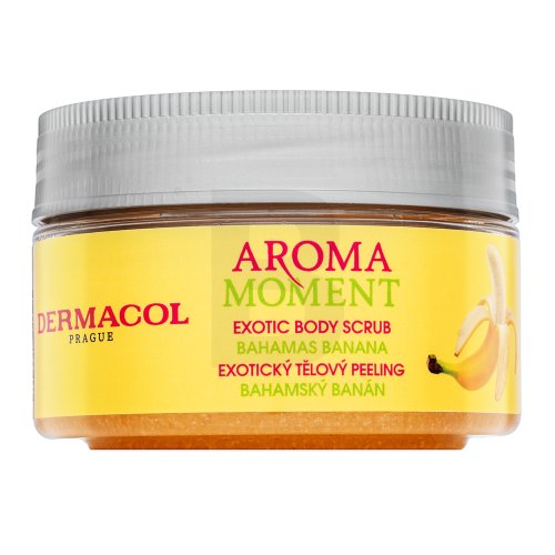 Dermacol Aroma Moment Bahamas Banana Exotic Body Scrub - Cukrový peeling s banánovou vůní 200ml Moterims Dermacol Aroma Moment Bahamas Banana Exotic Body Scrub - Cukrový peeling s banánovou vůní 200ml Moterims