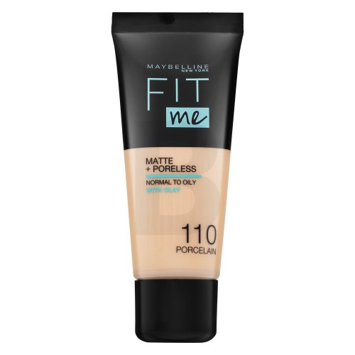 Maybelline Fit Me! Foundation Matte + Poreless 110 Porcelain Dekoratyvinė kosmetika