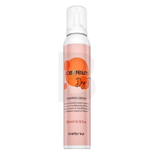 Inebrya Ice Cream Dry-T Whipped Cream Plaukų kondicionierius Unisex