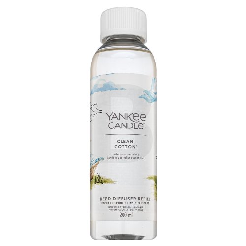 Yankee Candle Reed Diffuser Clean Cotton 200 ml 200 namų kvapas