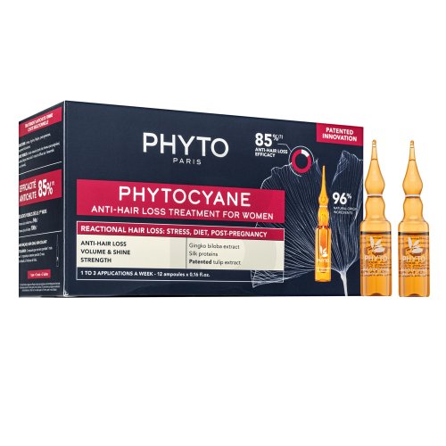 Phyto paris Phytocyane Anti-Hair Loss Treatment Priemonė nuo plaukų slinkimo Moterims