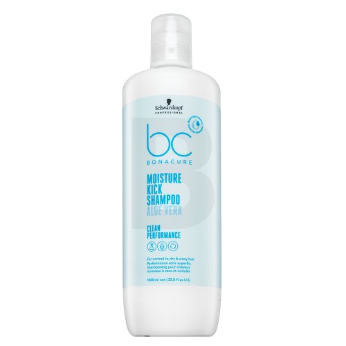 Schwarzkopf BC Bonacure Moisture Kick Aloe Vera Shampoo Plaukų &scaron;ampūnas Plaukų priemonė Moterims