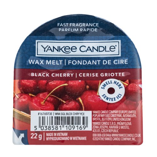 Yankee Candle Yankee Candle Black Cherry 22 g namų kvapas