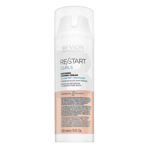 Revlon Professional Cream for curly and wavy hair Restart Curl s (Defining Caring Cream) 150 ml 150ml nenuplaunama plaukų priežiūros priemonė