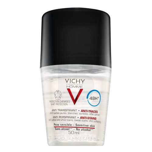 Vichy Homme Anti-Stains Antiperspirantas Dermatologinis Antiperspirantas Vyrams