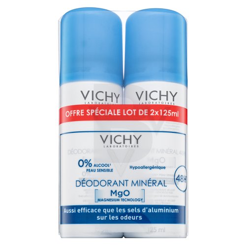 Vichy 48H Mineral Deodorant 2 x 125 ml 250