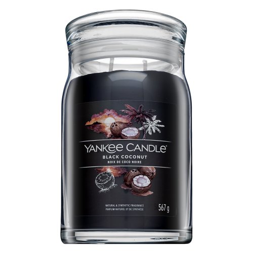 Yankee Candle Yankee Candle Black Coconut 567 g namų kvapas