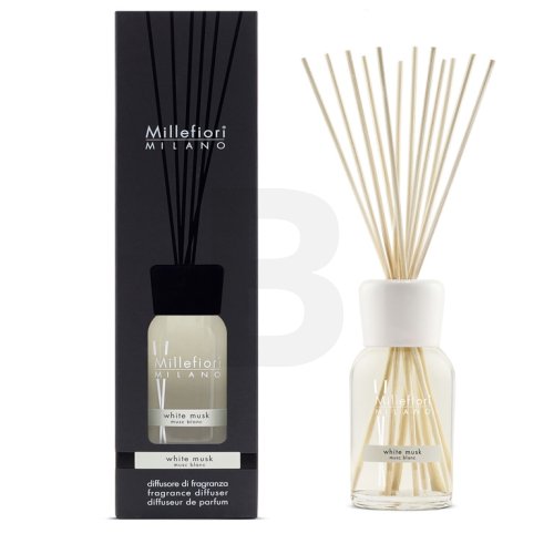 Millefiori Milano Fragrance Diffuser White Musk 500 ml 500 namų kvapas