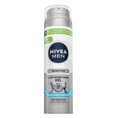 Nivea Men Sensitive 3-Day Beard Skutimosi gelis Skutimosi putos Vyrams