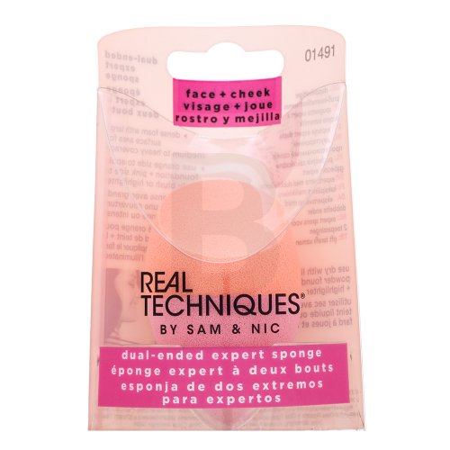 Real Techniques Real Techniques Dual Ended Expert Sponge Real Techniques Real Techniques Dual Ended Expert Sponge