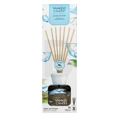 Yankee Candle Yankee Candle Reed Diffuser Clean Cotton 100 ml namų kvapas