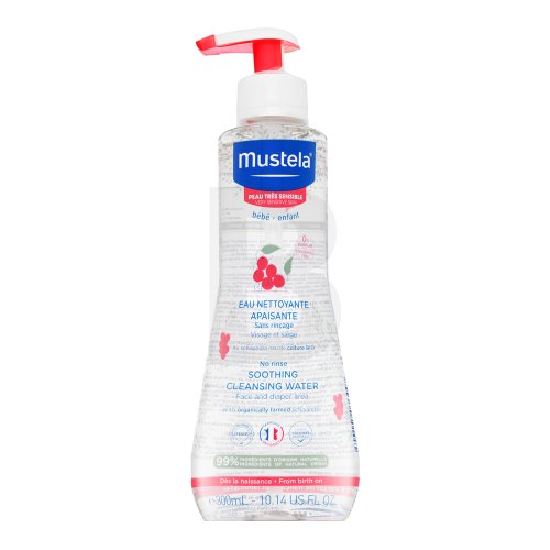 Mustela B&eacute;b&eacute; Soothing Cleansing Water Valomasis vanduo Micelinis valomasis vanduo