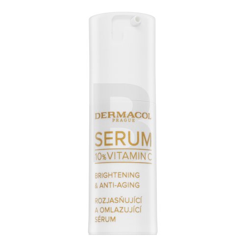 Dermacol Serum 10 % Vitamin C Brightening & Anti-Aging Pigmentinių dėmių &scaron;alinimo priemonė Moterims
