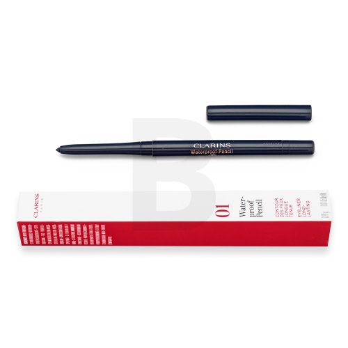 Clarins Clarins Waterproof Eye Pencil 01 Black Tulip 0,3 g