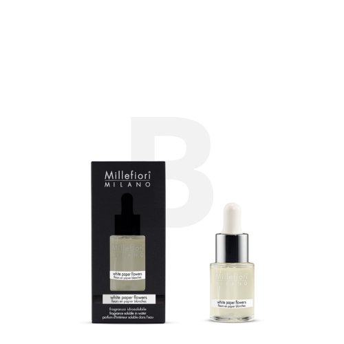 Millefiori Milano Millefiori Milano Fragrance Soluble in Water White Paper Flowers 15 ml namų kvapas