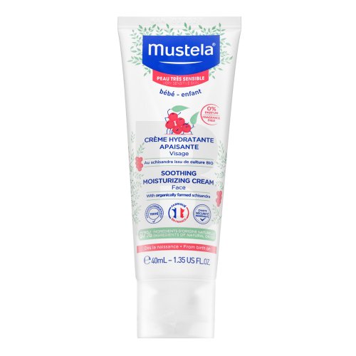 Mustela B&eacute;b&eacute; Soothing Moisturizing Face Cream Dieninis kremas Dieninis veido kremas