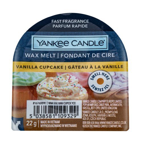 Yankee Candle Yankee Candle Vanilla Cupcake 22 g namų kvapas