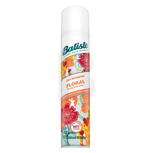 Batiste Dry shampoo with playful floral bouquet Floral Esences (Dry Shampoo) 200 ml 200ml sausas &scaron;ampūnas
