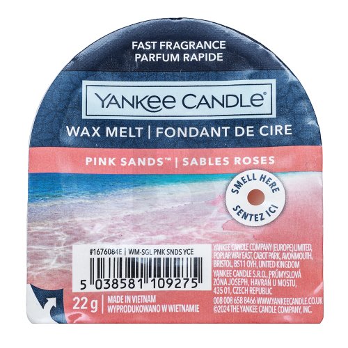 Yankee Candle Yankee Candle Pink Sands 22 g namų kvapas