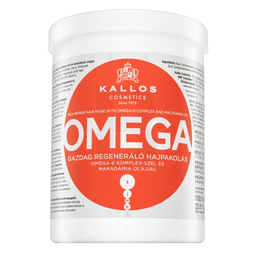 Kallos Cosmetics Omega 1000ml plaukų kaukė