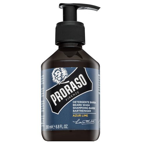 PRORASO Azur Lime Beard Wash Barzdos prausiklis Barzdos &scaron;ampūnas Vyrams