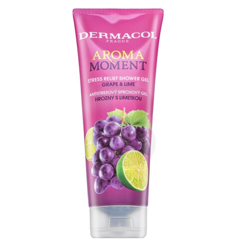 Dermacol Stress Relief Ritual Aroma Shower Gel (grapes with lime) - Anti-stress shower gel 250ml Moterims