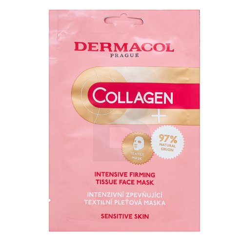 Dermacol Collagen+ Intensive Firming Veido kaukė Lak&scaron;tinė veido kaukė Moterims