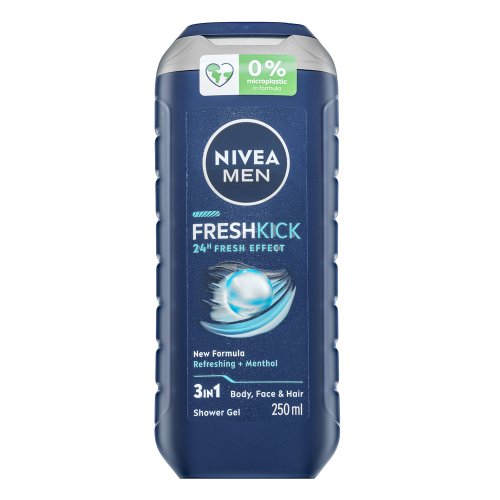 Nivea Men Fresh Kick Shower Gel Du&scaron;o gelis Du&scaron;o želė Vyrams