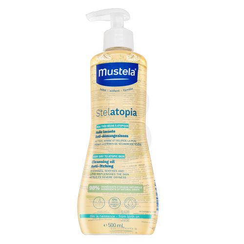 Mustela Mustela B&eacute;b&eacute; Stelatopia Cleansing Oil 500 ml