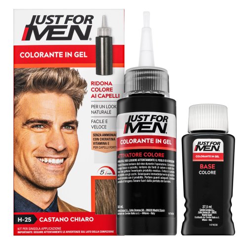 Just For Men Just For Men Gel Color H25 Light Brown Just For Men Just For Men Gel Color H25 Light Brown