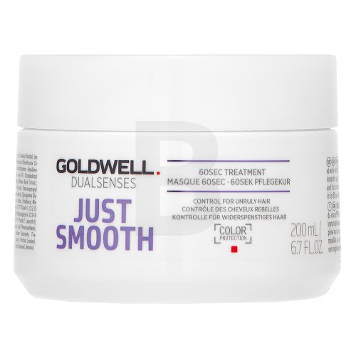 Goldwell Dualsenses Just Smooth 60sec Treatment Plaukų kaukė Glotninanti plaukų kaukė Moterims