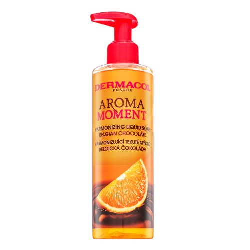 Dermacol Aroma Ritual Harmonizing Liquid Soap ( Belgian Chocolate with Orange ) 250ml Moterims Dermacol Aroma Ritual Harmonizing Liquid Soap ( Belgian Chocolate with Orange ) 250ml Moterims