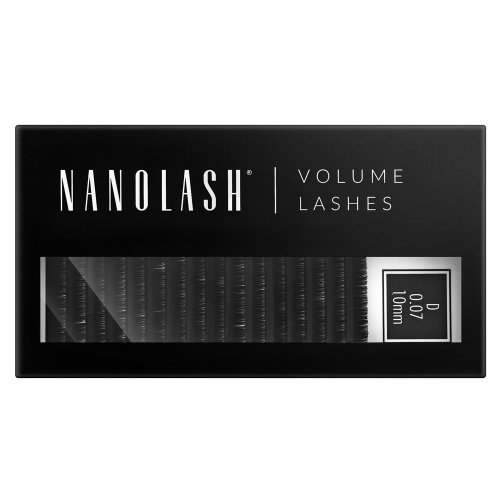 Nanolash Volume Lashes 0.07 D 10 mm Dekoratyvinė kosmetika