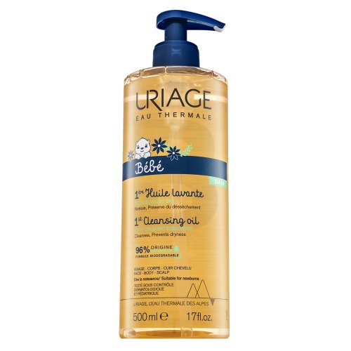 Uriage B&eacute;b&eacute; 1st Cleansing Oil with Organic Edelweiss 500 ml 500