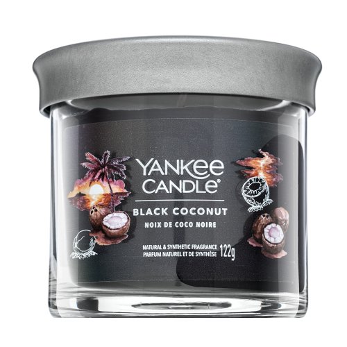 Yankee Candle Yankee Candle Tumbler Black Coconut 122 g namų kvapas