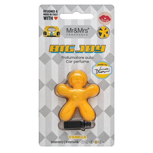 Mr&Mrs Fragrance Mr&Mrs Fragrance Big Joy Car Perfume Vanilla namų kvapas