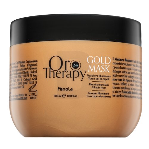 Fanola Oro Therapy 24K Gold Mask Plaukų kaukė Moterims