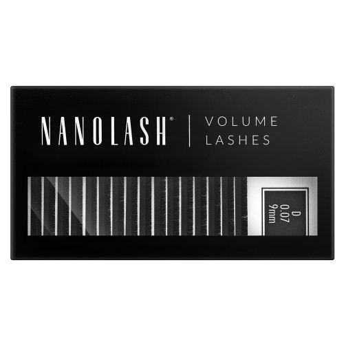 Nanolash Volume Lashes 0.07 D 9 mm Dekoratyvinė kosmetika