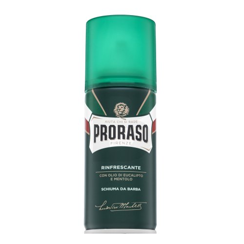 PRORASO Green Shaving Foam Skutimosi putos Vyrams