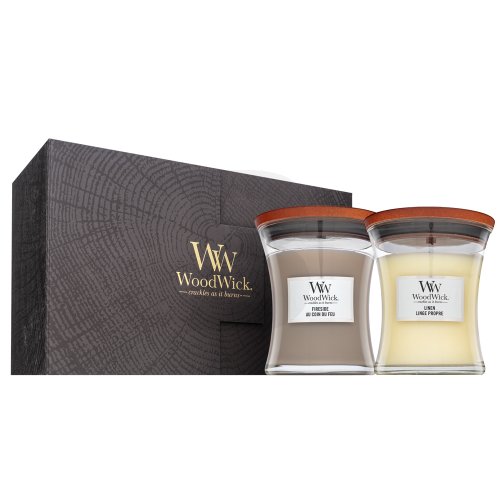 WoodWick Woodwick Fireside & Linen 2 x 275 g namų kvapas