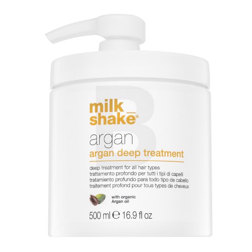 Milk Shake Argan Deep Treatment - Vyživující maska pro všechny typy vlasů 500ml Moterims Milk Shake Argan Deep Treatment - Vyživující maska pro všechny typy vlasů 500ml Moterims