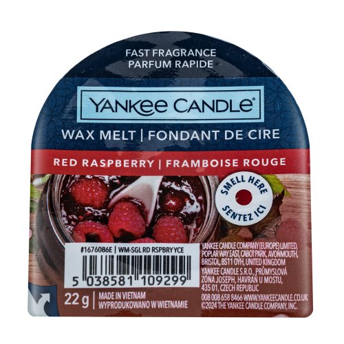 Yankee Candle Yankee Candle Red Raspberry 22 g namų kvapas