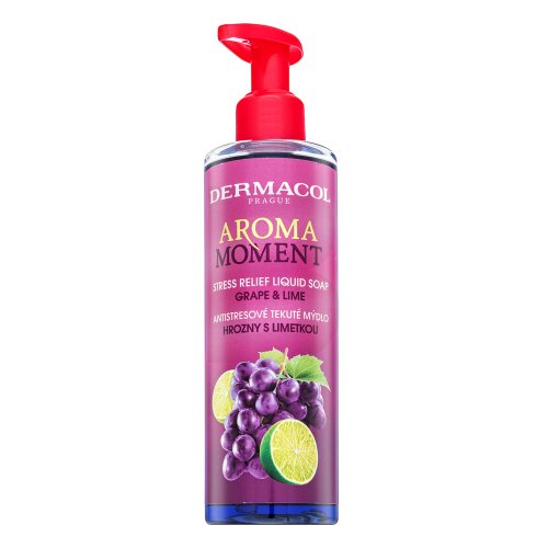 Dermacol Aroma Ritual Stress Relief Liquid Soap ( Grapes with Lime ) 250ml Moterims Dermacol Aroma Ritual Stress Relief Liquid Soap ( Grapes with Lime ) 250ml Moterims