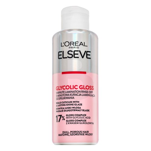 L`oreal Elseve Glycolic Gloss 5-Minutes Hair Laminating Treatment Plaukų priemonė