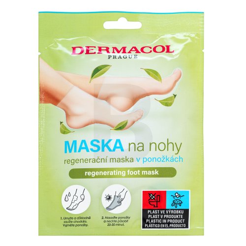Dermacol Feet Mask Regenerating Kojų kaukė Pėdų kaukė Moterims