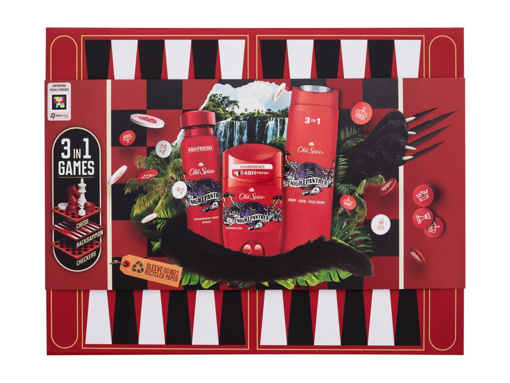 Old Spice Nightpanther Dezodorantas 50 ml Set