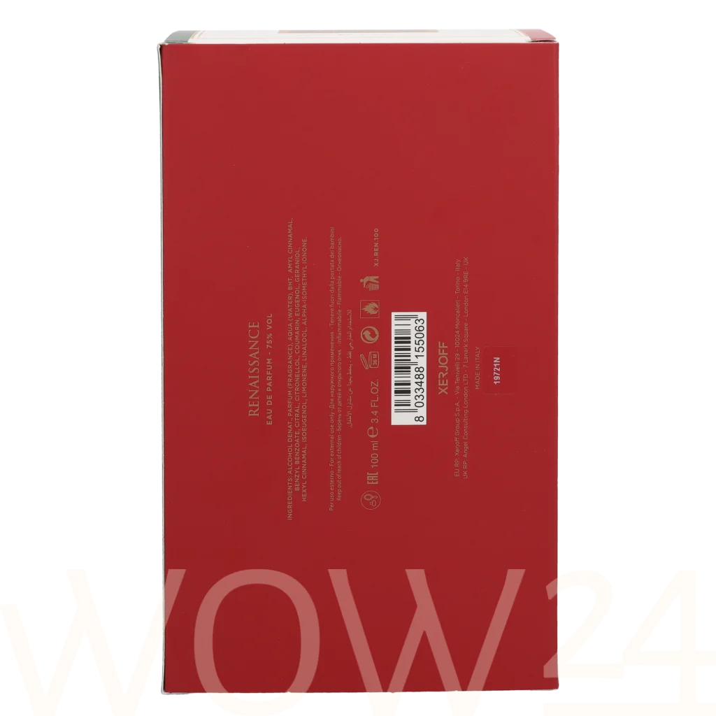 Xerjoff Xerjoff Renaissance Edp Spray 100 ml NI&Scaron;INIAI kvepalai Unisex EDP