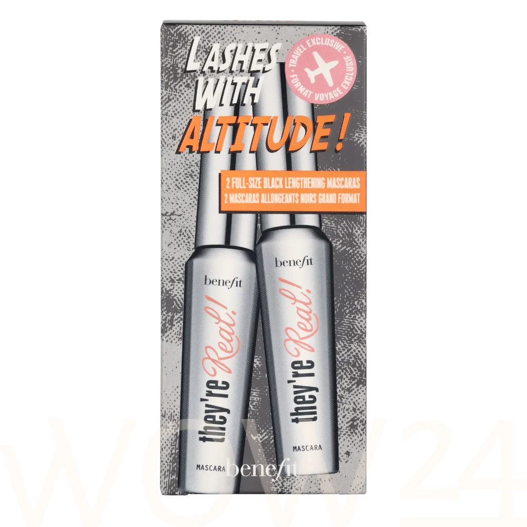 Benefit Benefit Duo Set: They're Real! Mascara Blakstienų tu&scaron;as Moterims